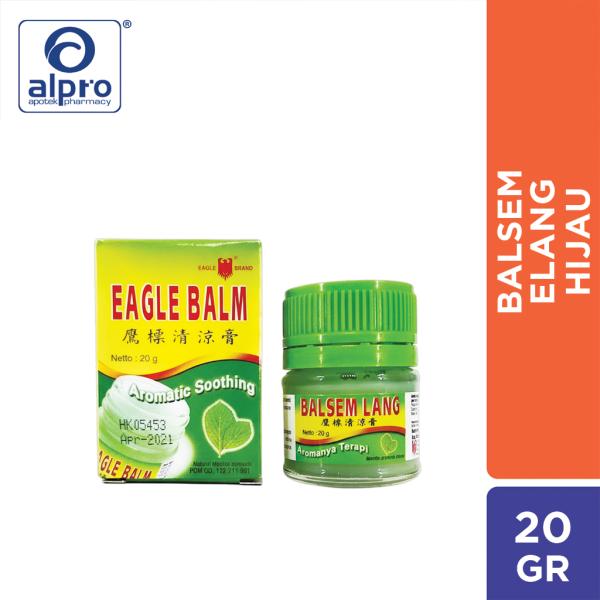 Balsem Elang Hijau 20G Balsem Untuk Meredakan Pegal Dan Nyeri Otot